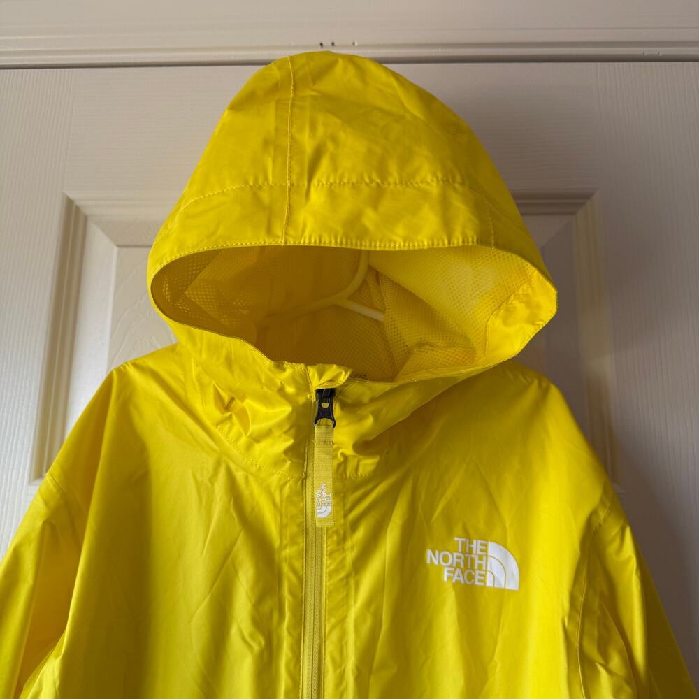 The North Face Yellow DryVent Hooded Jacket 14/16 - Picture 3 of 11